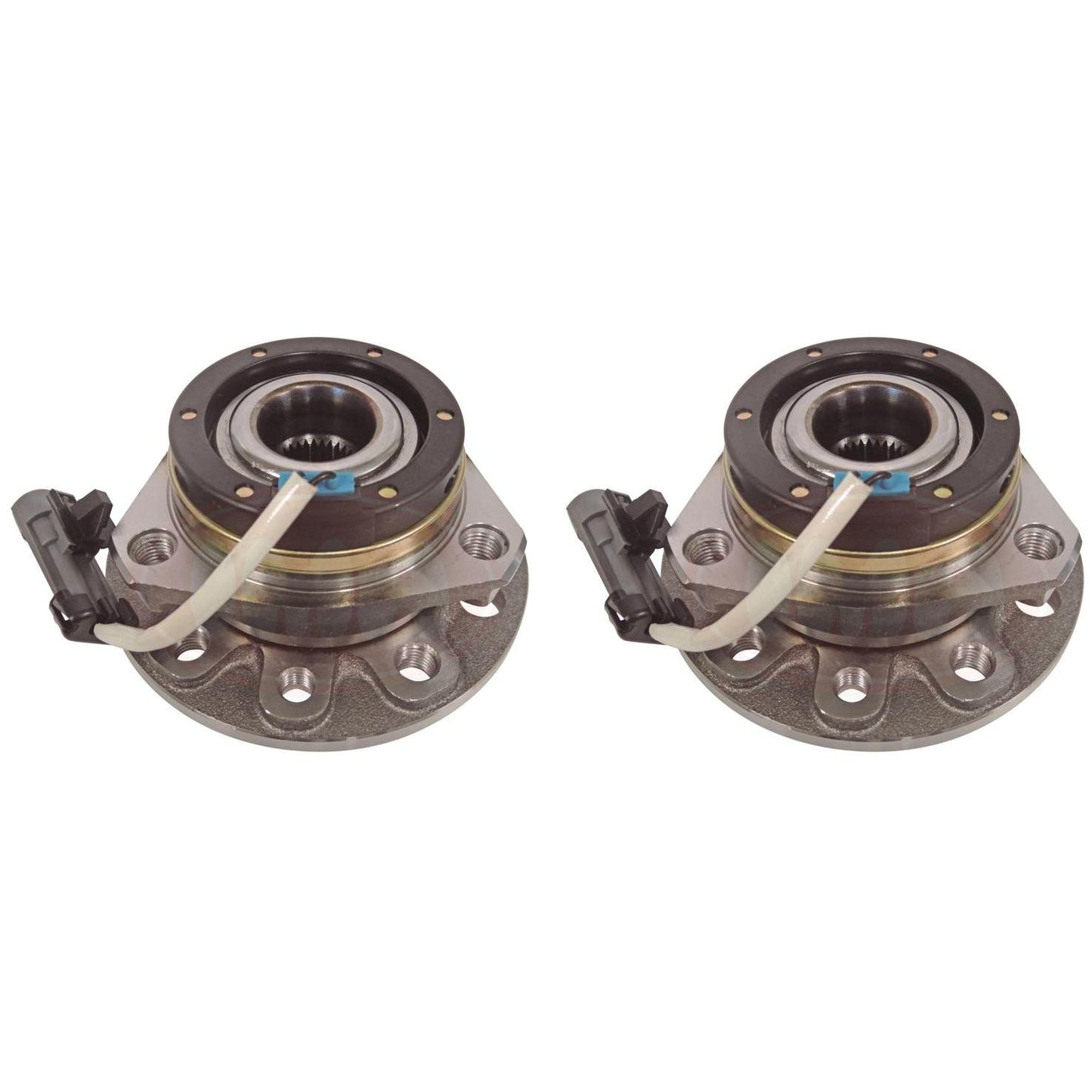 Par Cubo de Roda Dianteiro com Rolamento - IMA - AL-509 - (1)