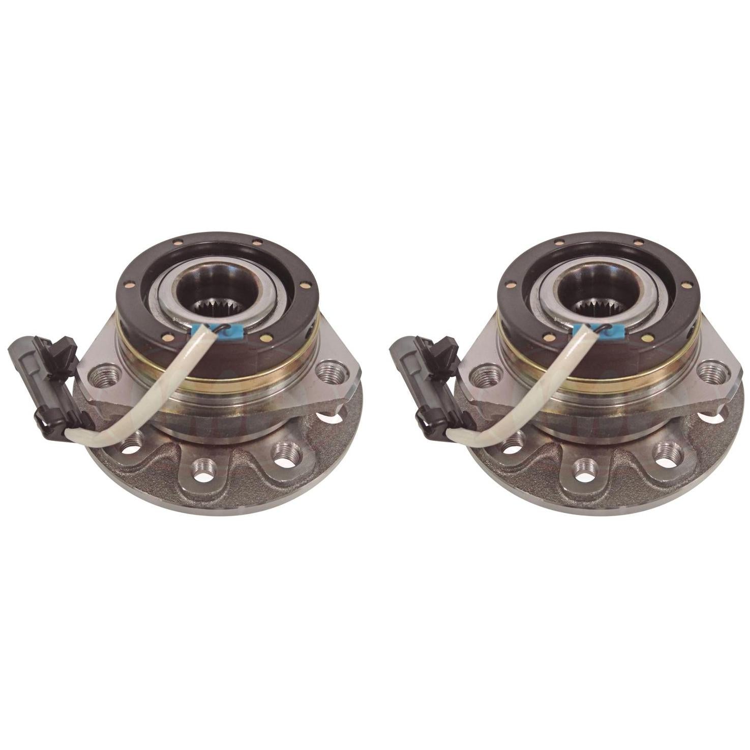 Par Cubo de Roda Dianteiro com Rolamento - IMA - AL-509 - (1)
