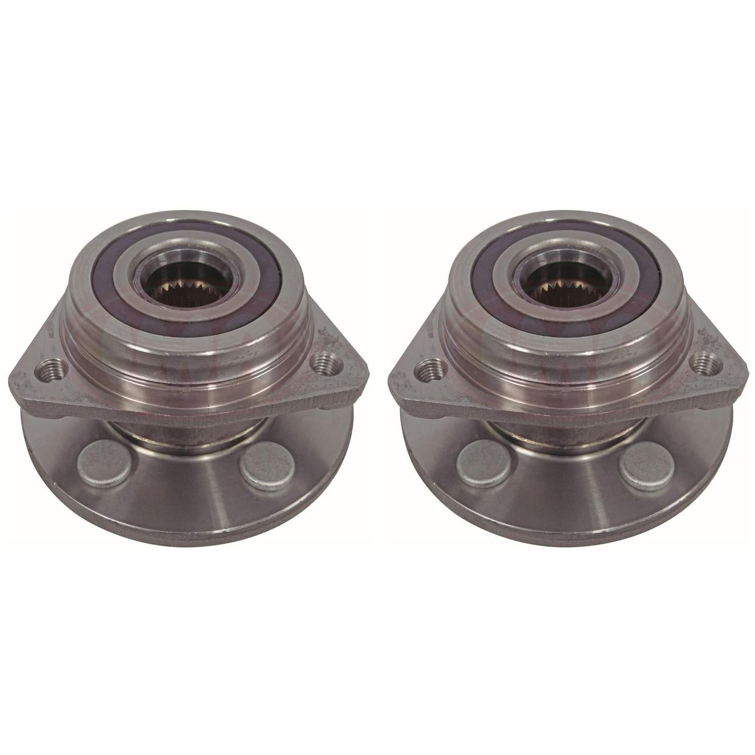 Par Cubo de Roda Dianteiro com Rolamento - IMA - AL-990 - (1)