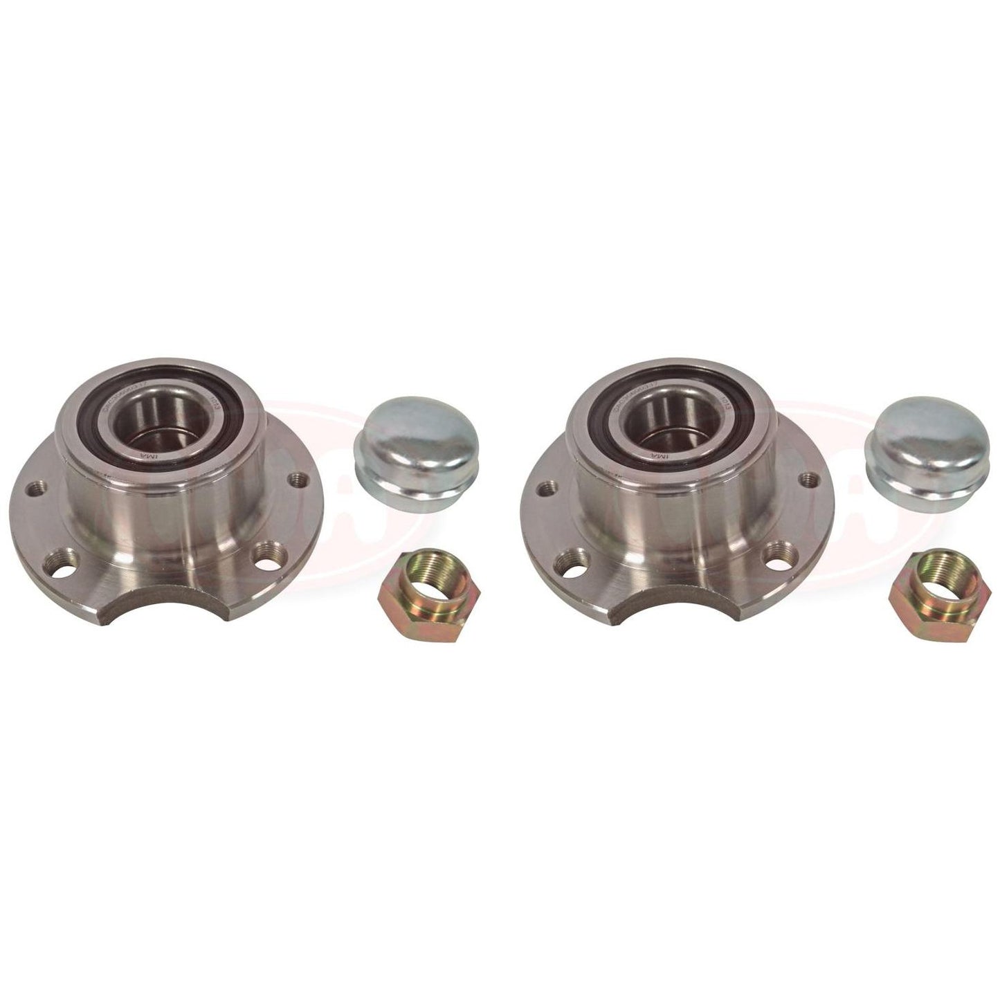 Par Cubo de Roda Traseiro com Rolamento - IMA - AL-599/A - (1)