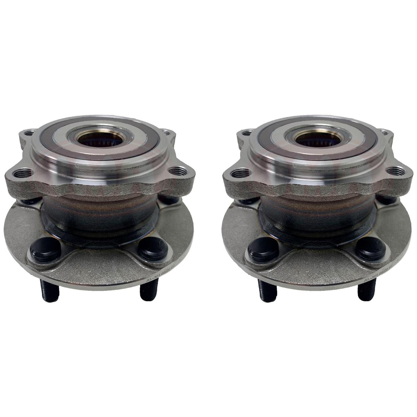 Par Cubo de Roda Traseiro com Rolamento - IMA - AL-301 - (1)