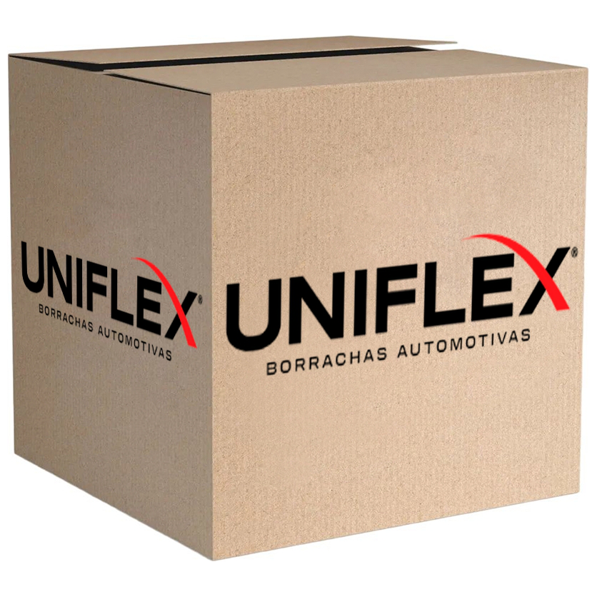 Par de Borrachas da Porta - Uniflex - 36287 - (1)
