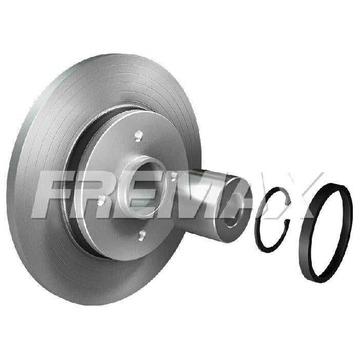 Par de Discos de Freio Sólido Traseiro - Fremax - BD5023KT - (1)
