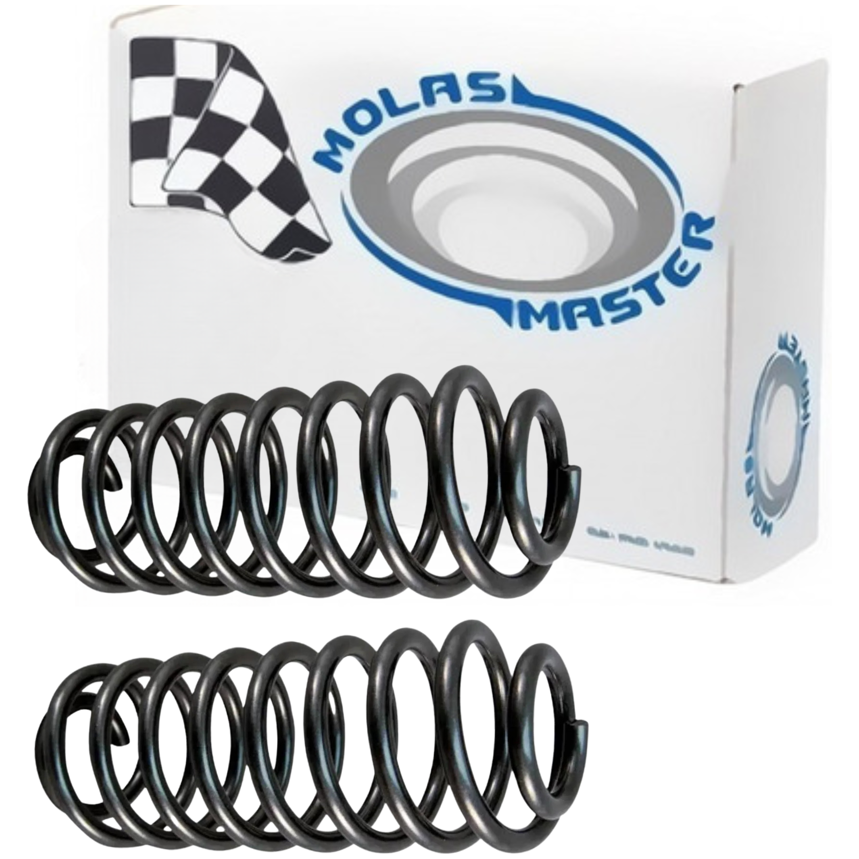 Par de Molas Suspensão Traseira - Molas Master - MM-4264 - (1)