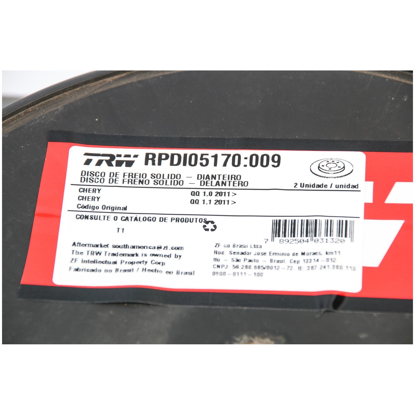 Par Disco de Freio Dianteiro - TRW - RPDI05170 - (4)