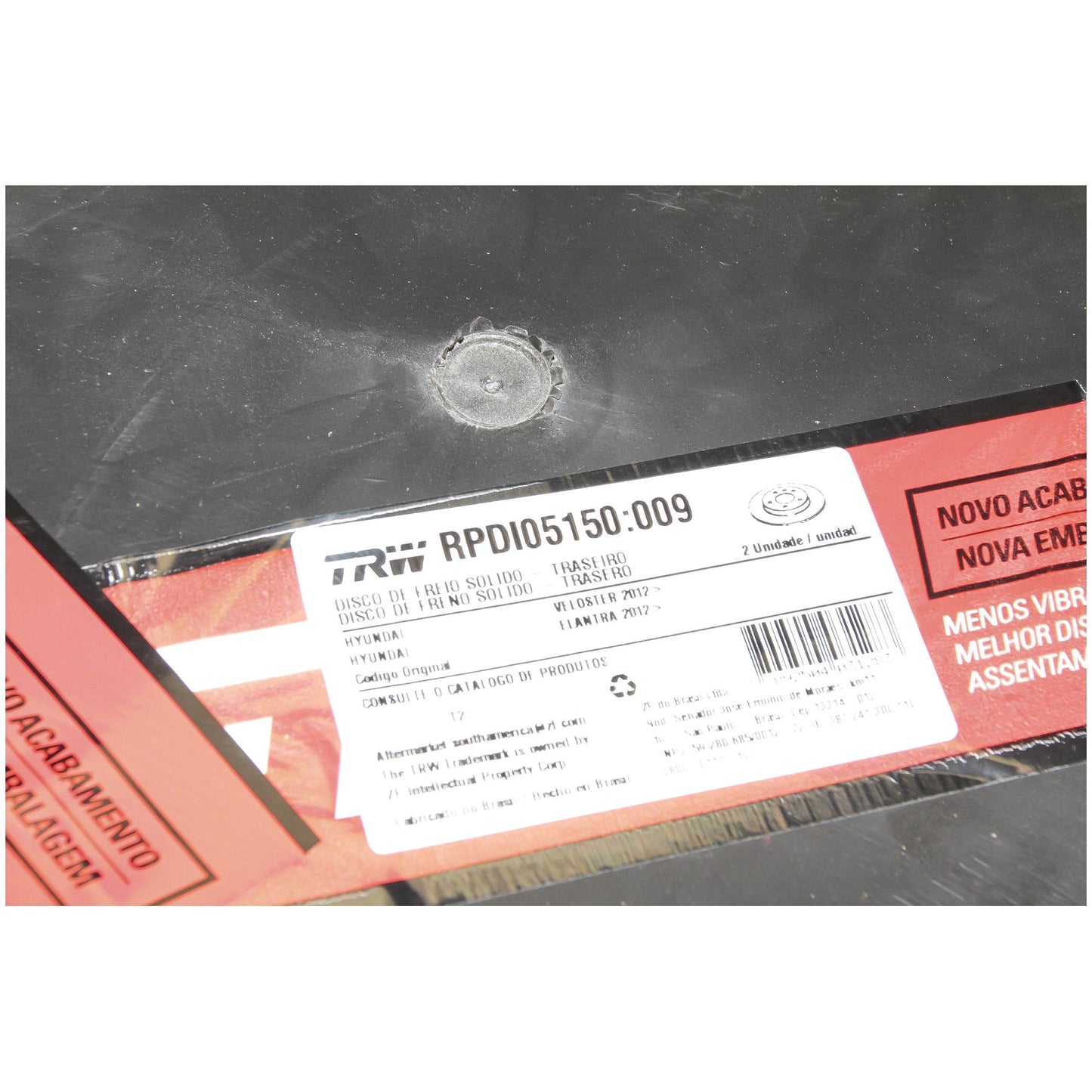 Par Disco de Freio Traseiro - TRW - RPDI05150 - (4)