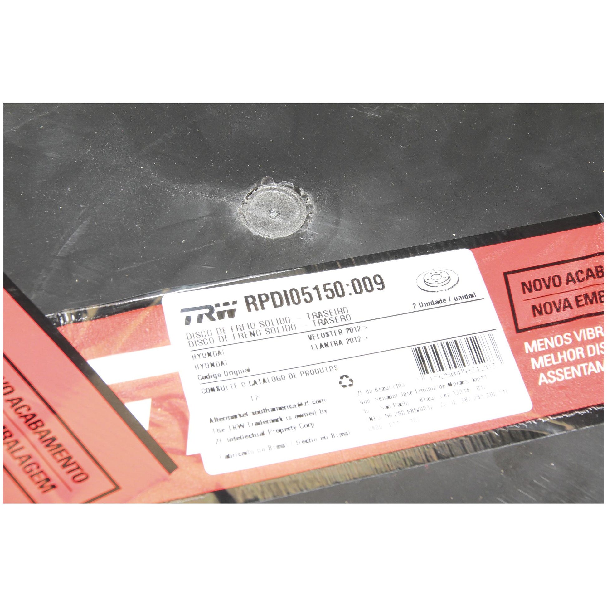 Par Disco de Freio Traseiro - TRW - RPDI05150 - (4)