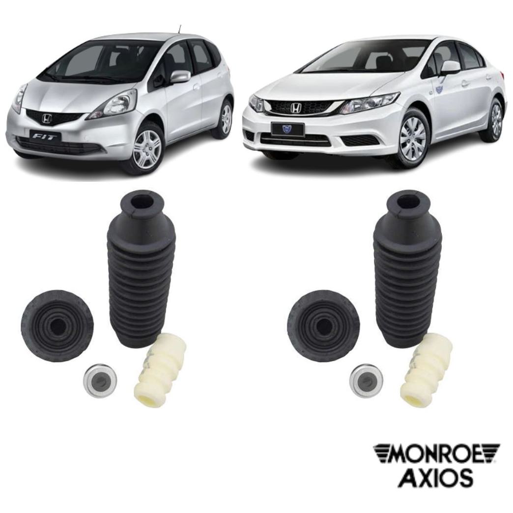 Par Kit Batente Coifa Coxim Rolamento Dianteiro Axios 044.2626 BR10004402626 - Monroe Axios - 044.2626 - (1)