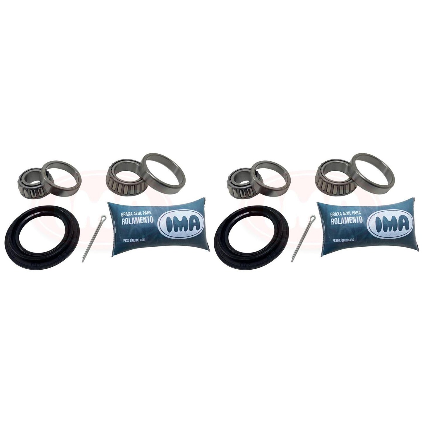 Par Kit Rolamento Roda Dianteira - IMA - ALK-4579 - (1)