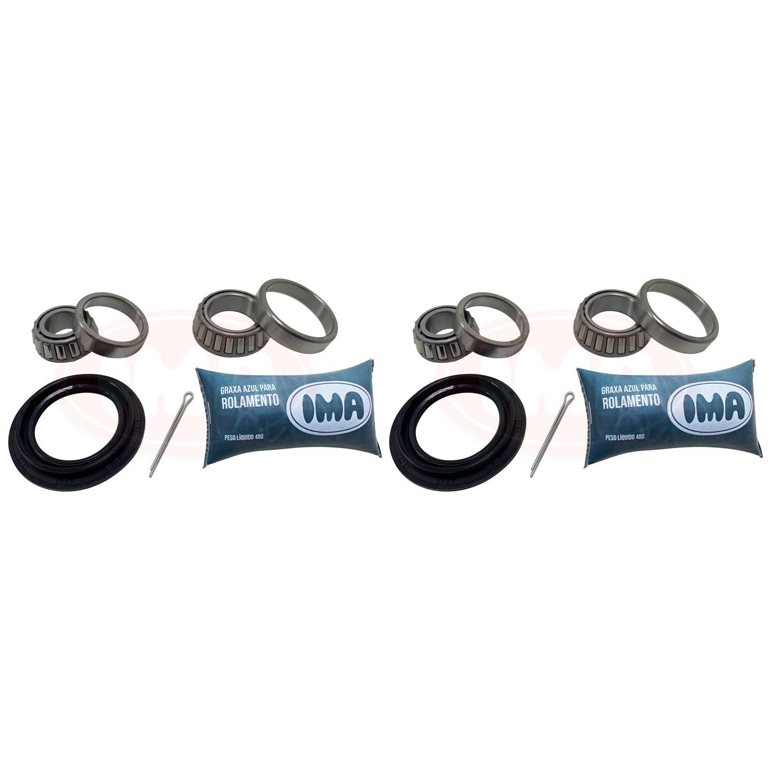 Par Kit Rolamento Roda Dianteira - IMA - ALK-4579 - (1)