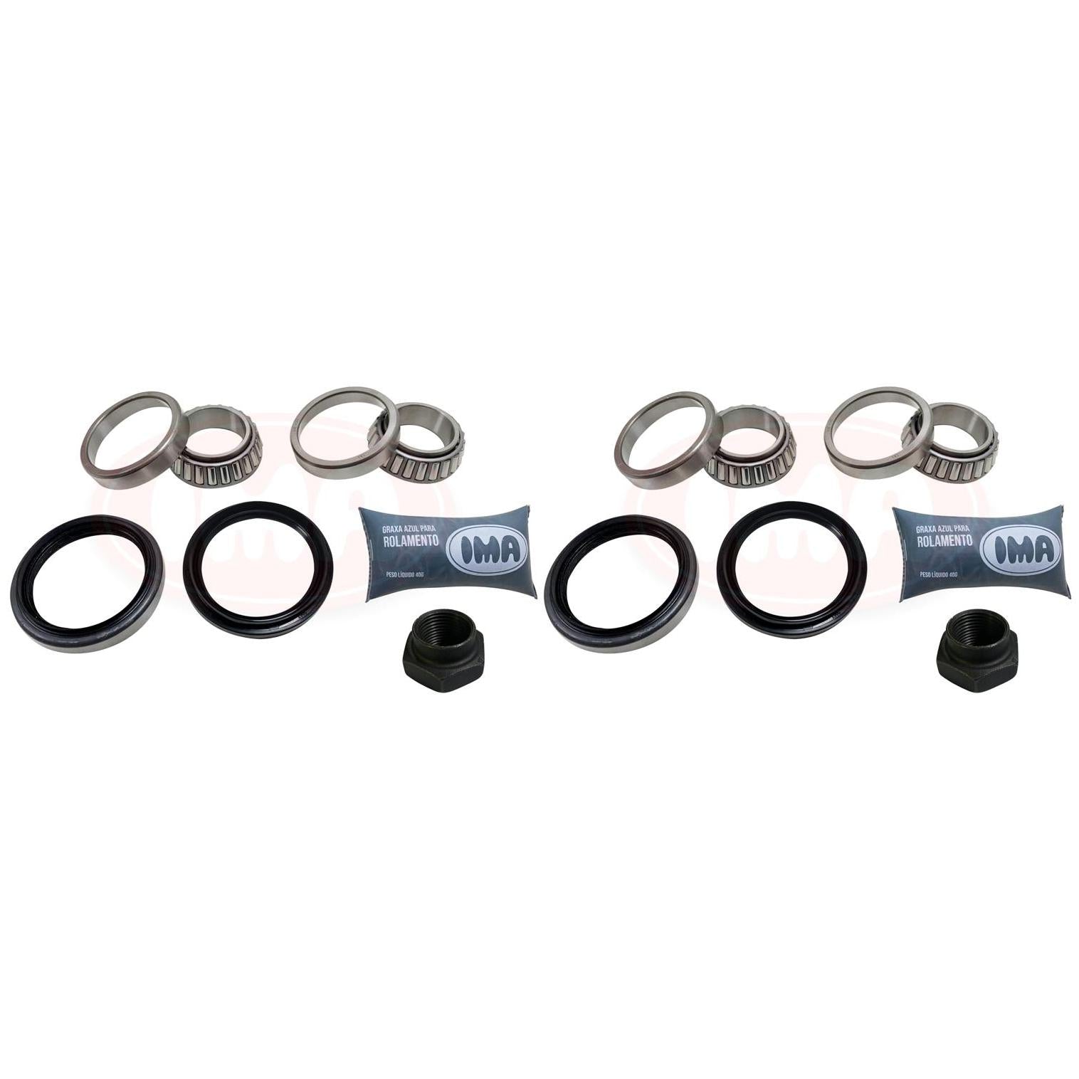 Par Kit Rolamento Roda Dianteira - IMA - ALK-4687 - (1)