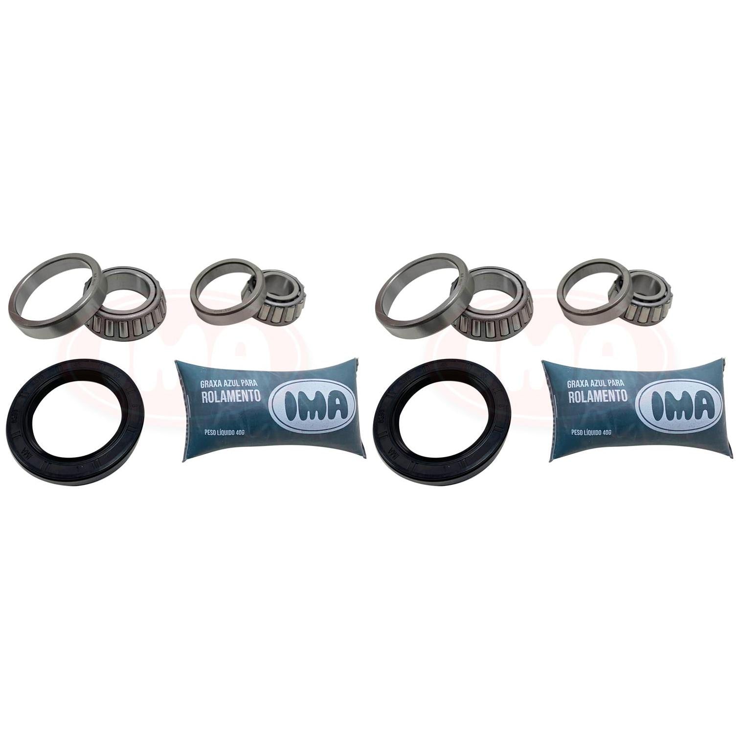 Par Kit Rolamento Roda Dianteira - IMA - ALK-4578 - (1)