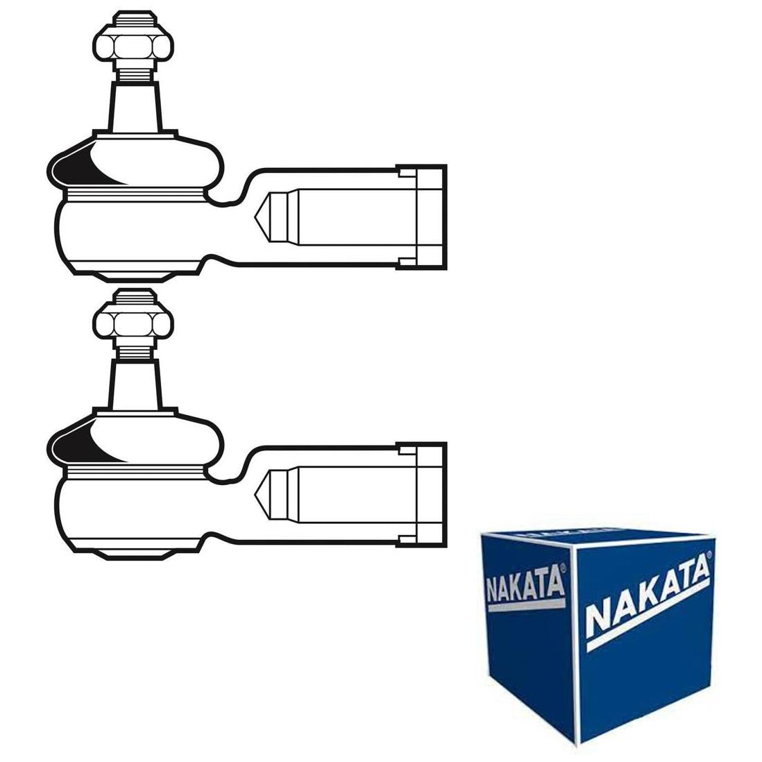 Par Terminal Direção - Nakata - N 1076 - (1)