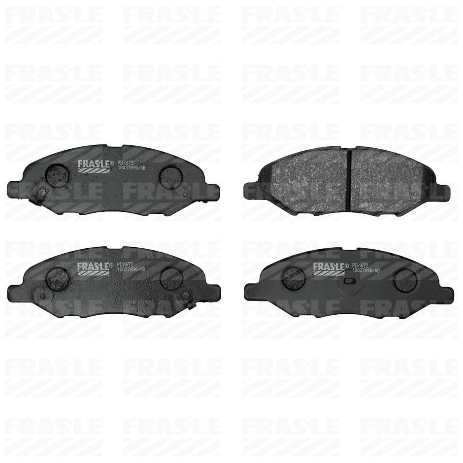 Pastilha de Freio Dianteira - Fras-le - PD/672 - (2)