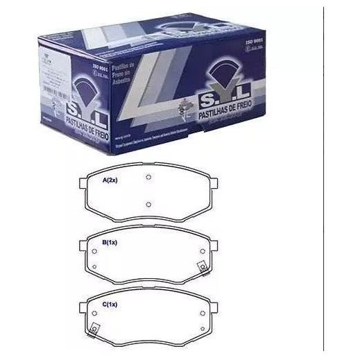 Pastilha de Freio Dianteiro - Syl - S5260 - (1)