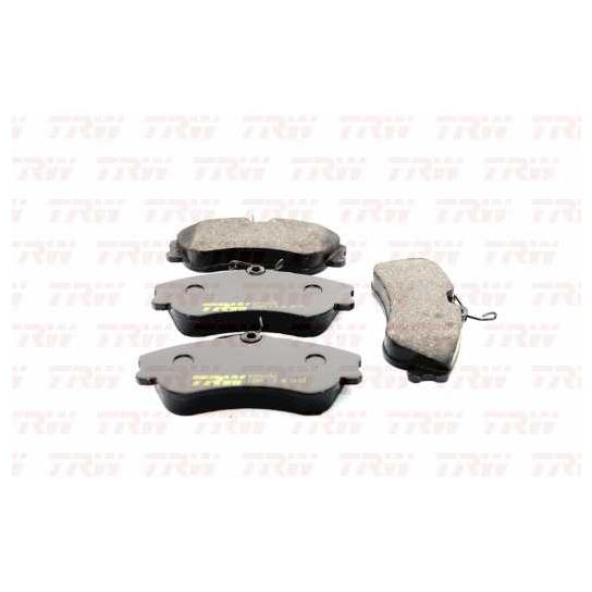 Kit Disco e Pastilha Dianteira - TRW - RCPT04700 - RCDI02800 - (5)