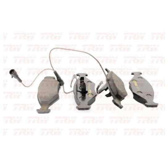 Kit Pastilha e Disco Dianteiro - TRW - RCDI00800 - RCPT04970 - (5)