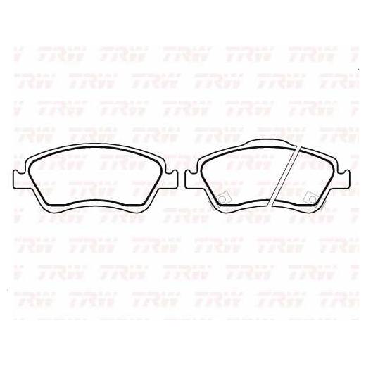 Kit Disco e Pastilha Dianteira - TRW - RCPT12260 - RCDI07910 - (2)
