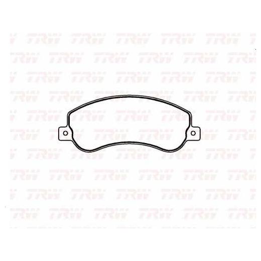 Pastilha de Freio - TRW - RCPT13390 - (1)