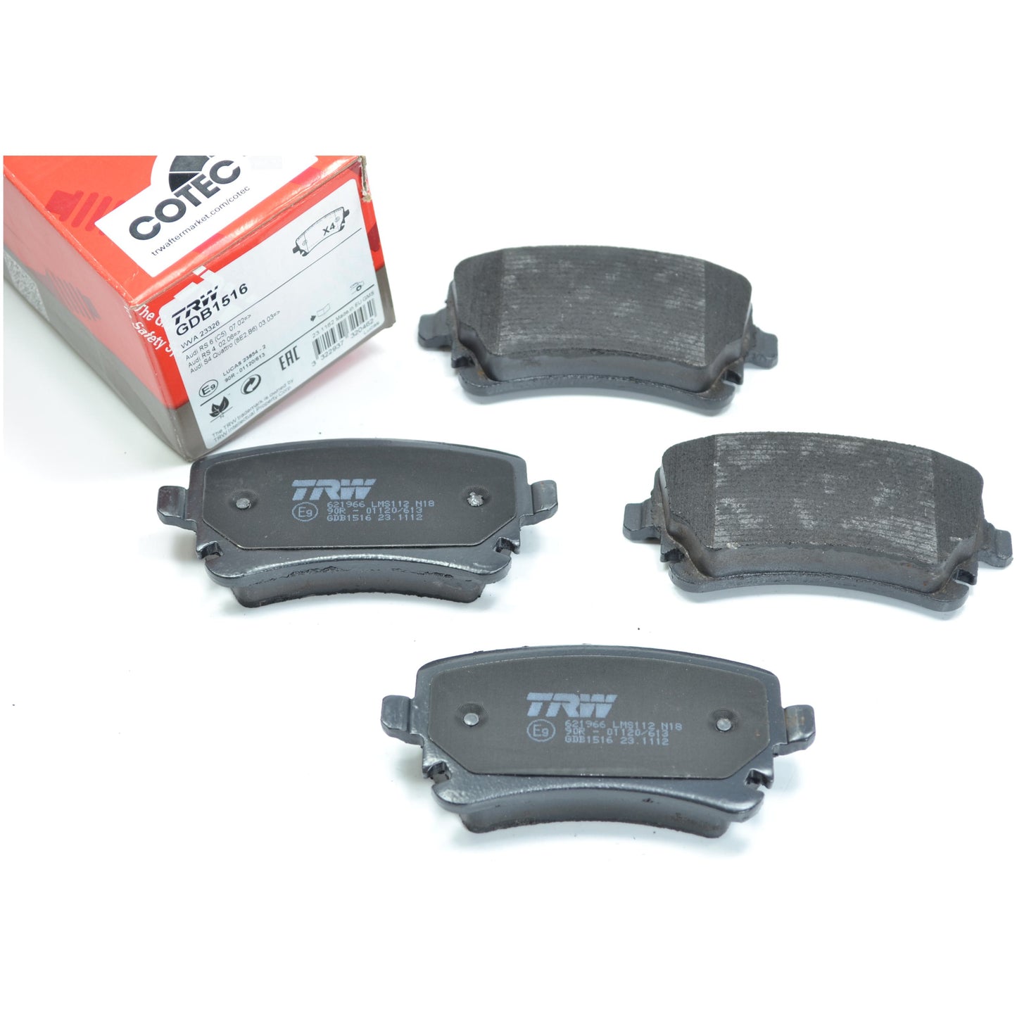 Pastilhas Freio Antirruído Cotec - TRW - GDB1516 - (1)
