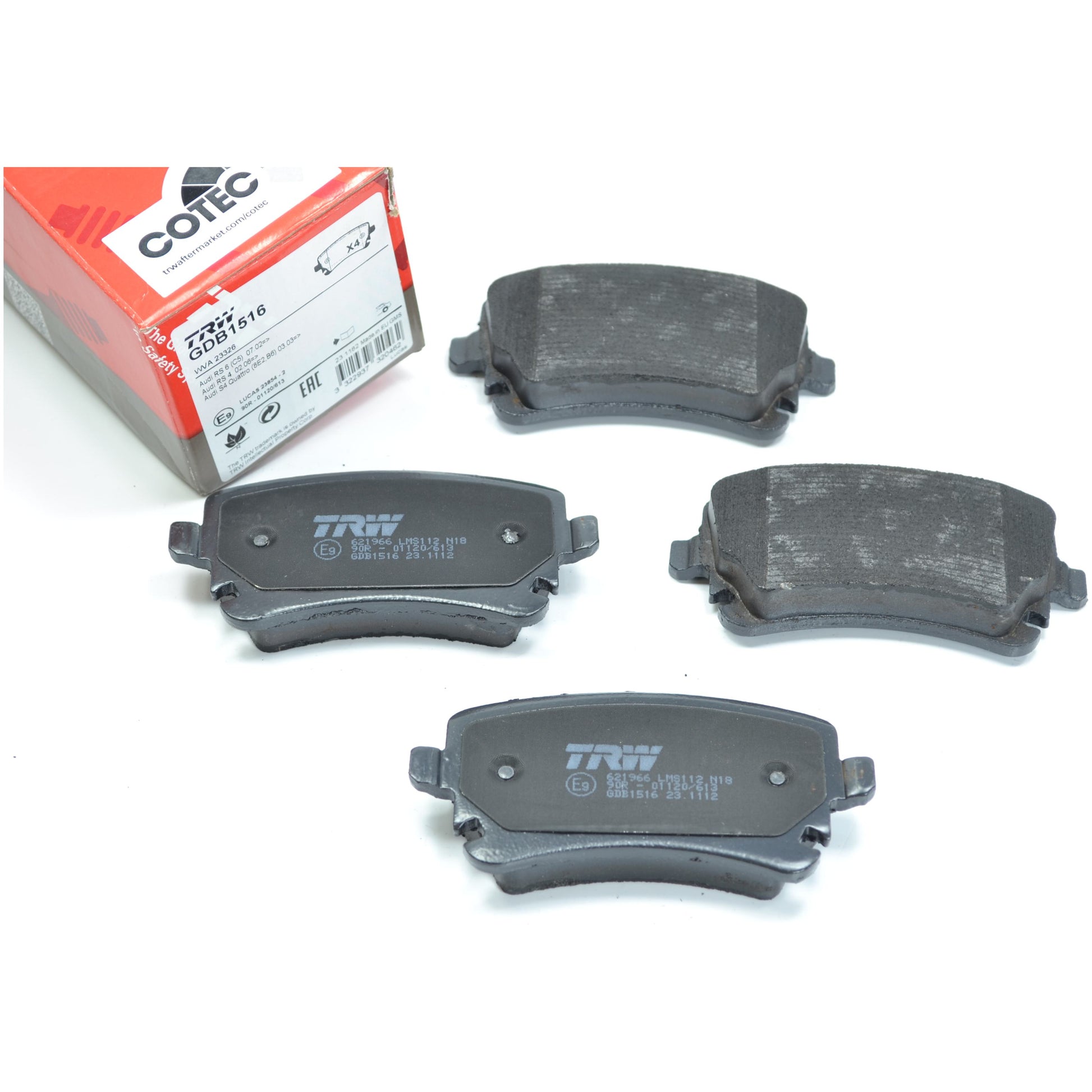 Pastilhas Freio Antirruído Cotec - TRW - GDB1516 - (1)
