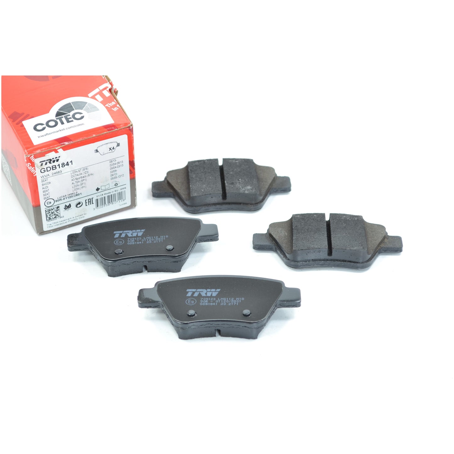 Kit Disco e Pastilha Dianteiro - TRW - GDB1841 - RCDI01740 - (4)