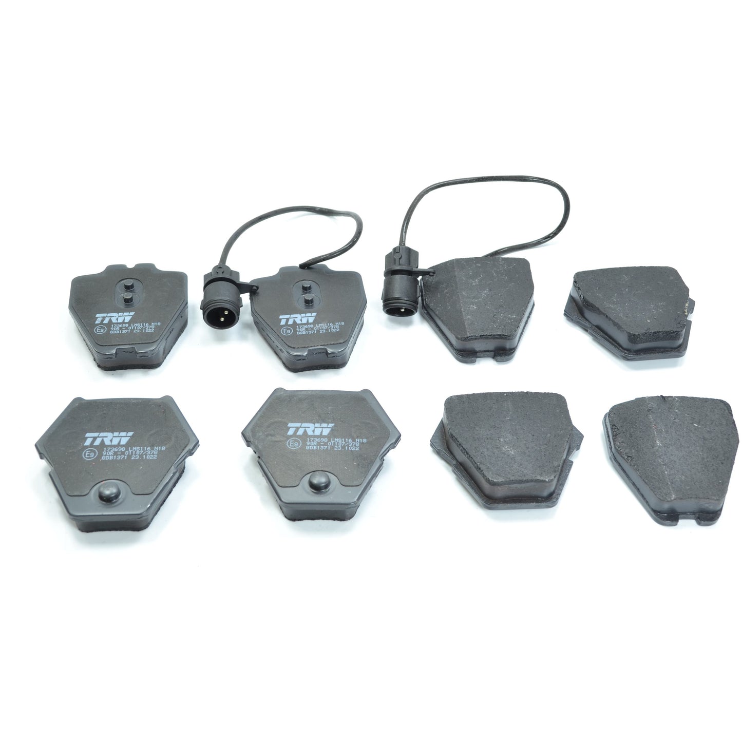 Pastilhas Freio Dianteira Antirruído com Sensor - TRW - GDB1371 - (2)