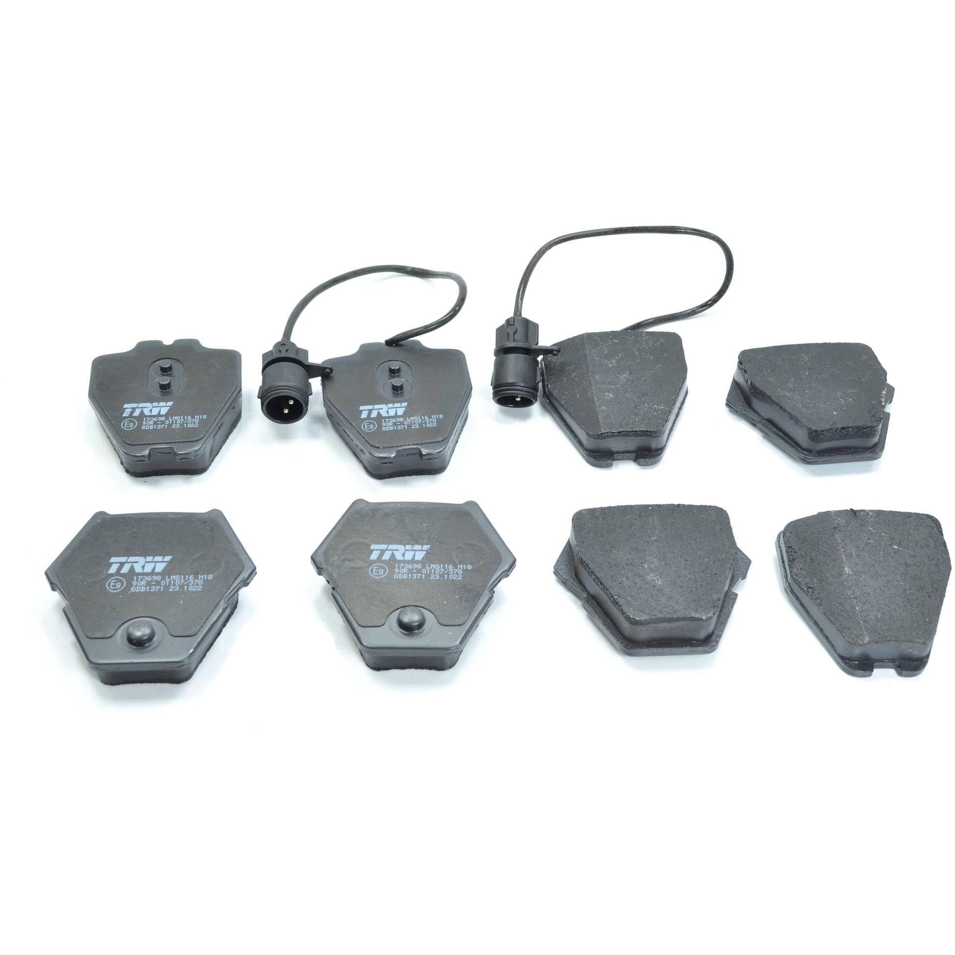 Pastilhas Freio Dianteira Antirruído com Sensor - TRW - GDB1371 - (2)