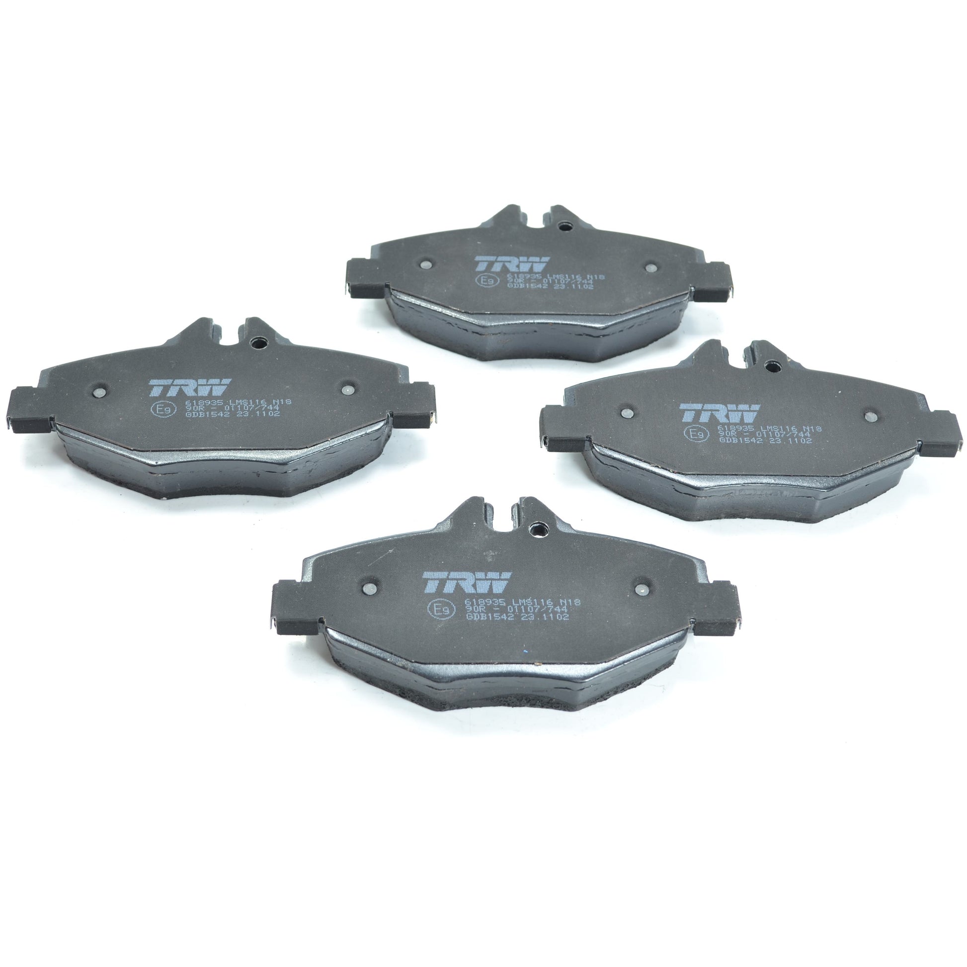 Pastilhas Freio Dianteira Antirruído com Sensor - TRW - GDB1542 - (4)