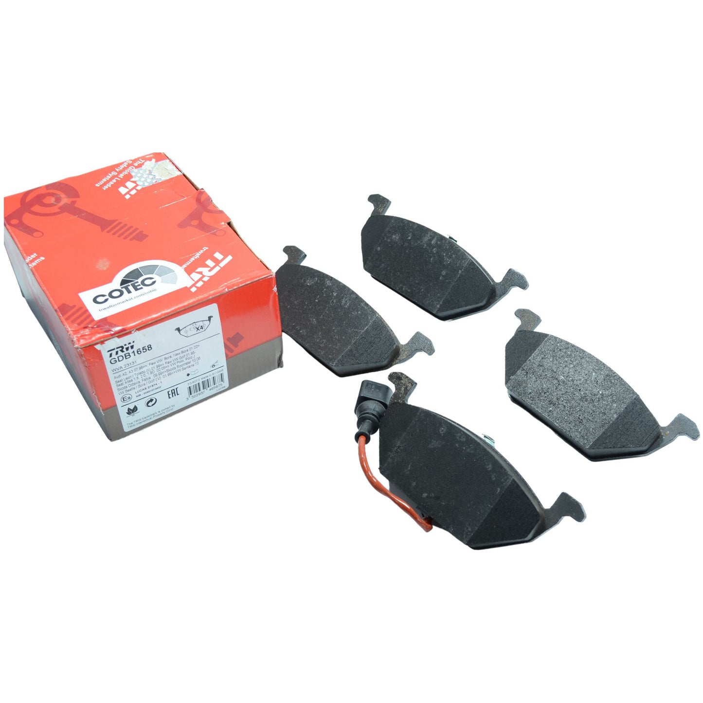 Kit Pastilha e Disco Dianteiro - TRW - GDB1658 - RCDI01740 - (4)