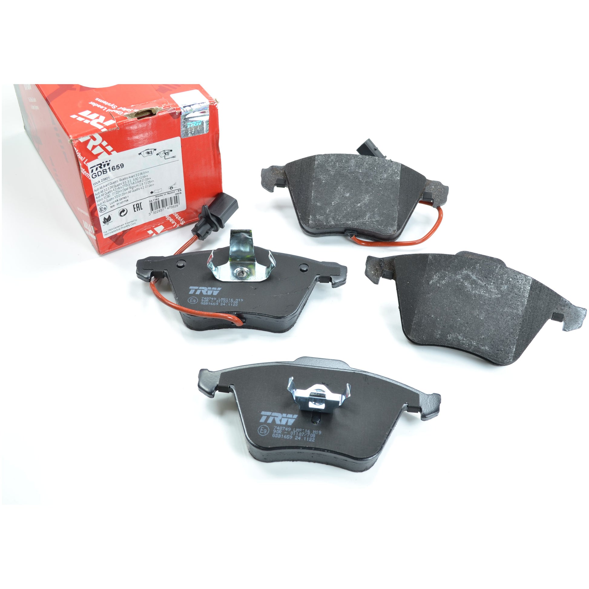 Kit Disco e Pastilha Dianteira - TRW - GDB1659 - RCDI10780 - (2)