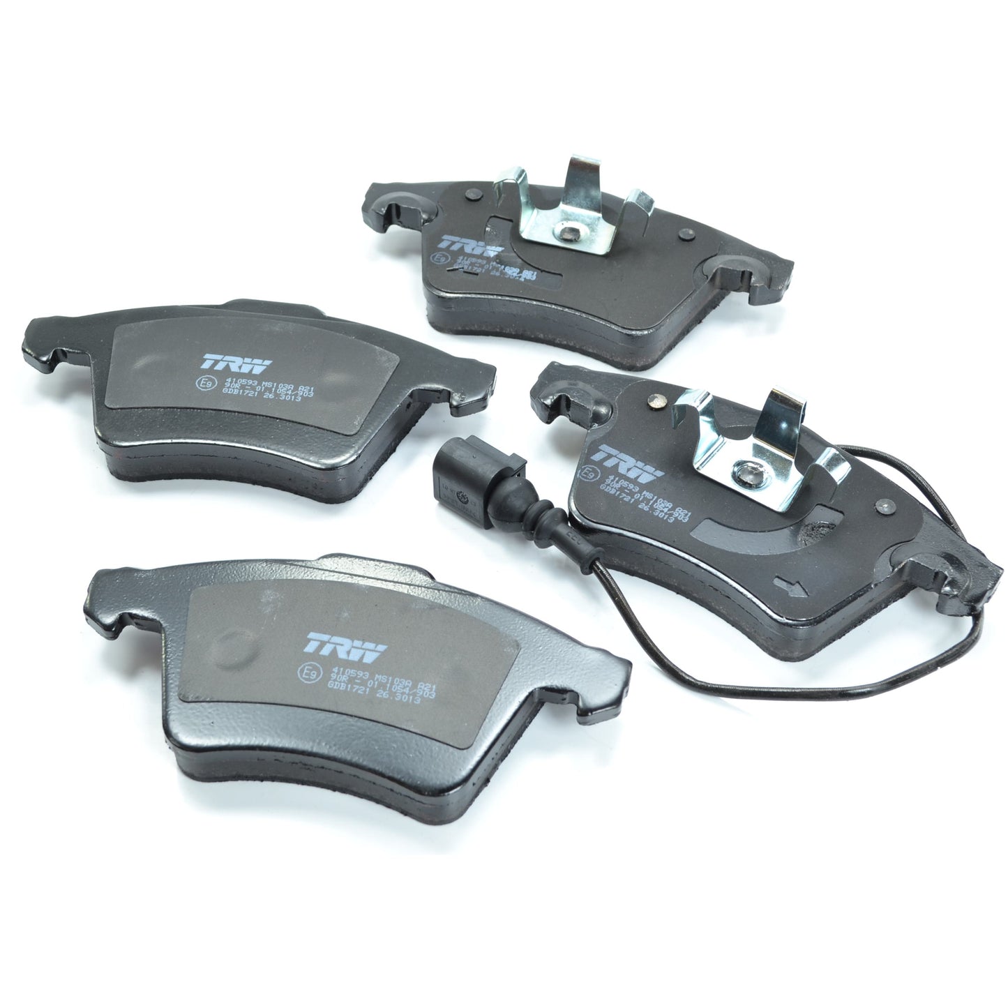 Pastilhas Freio Dianteira Antirruído com Sensor - TRW - GDB1721 - (4)
