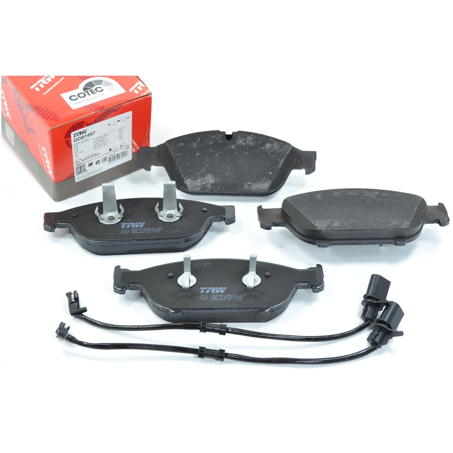 Kit Disco e Pastilha Dianteira - TRW - GDB1897 - RCDI10780 - (2)