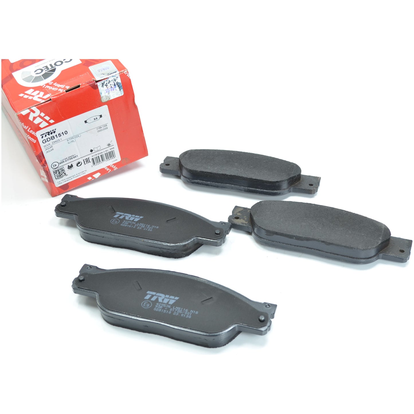 Pastilhas Freio Dianteira Antirruído Cotec - TRW - GDB1510 - (1)