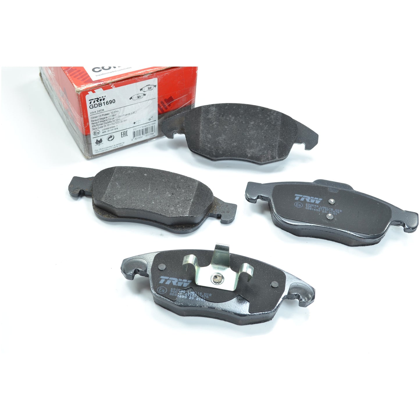 Kit Disco e Pastilha Dianteiro - TRW - GDB1690 - RPDI02370 - (3)