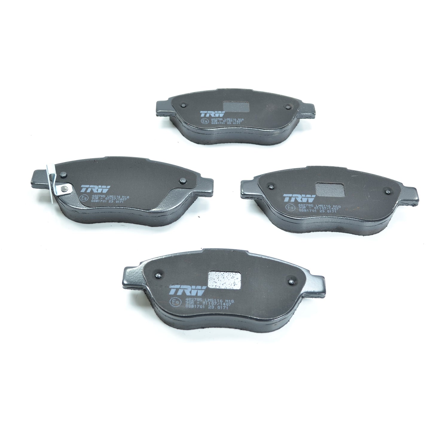 Kit Disco e Pastilha Dianteiro - TRW - GDB1701 - RCDI00800 - (5)