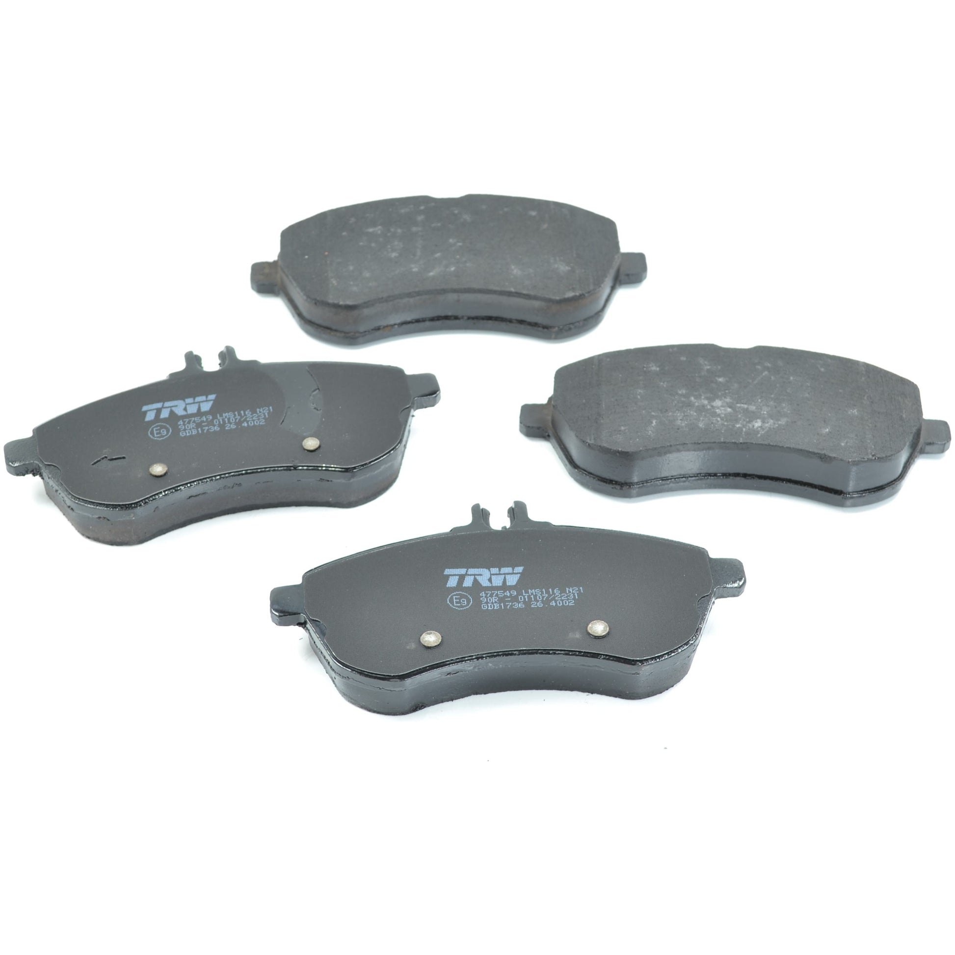 Pastilhas Freio Dianteira Antirruído Cotec - TRW - GDB1736 - (3)