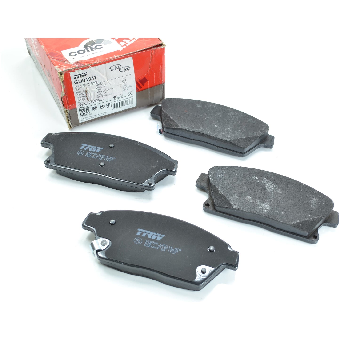 Kit Disco e Pastilha Dianteira - TRW - GDB1847 - DF904 - (2)