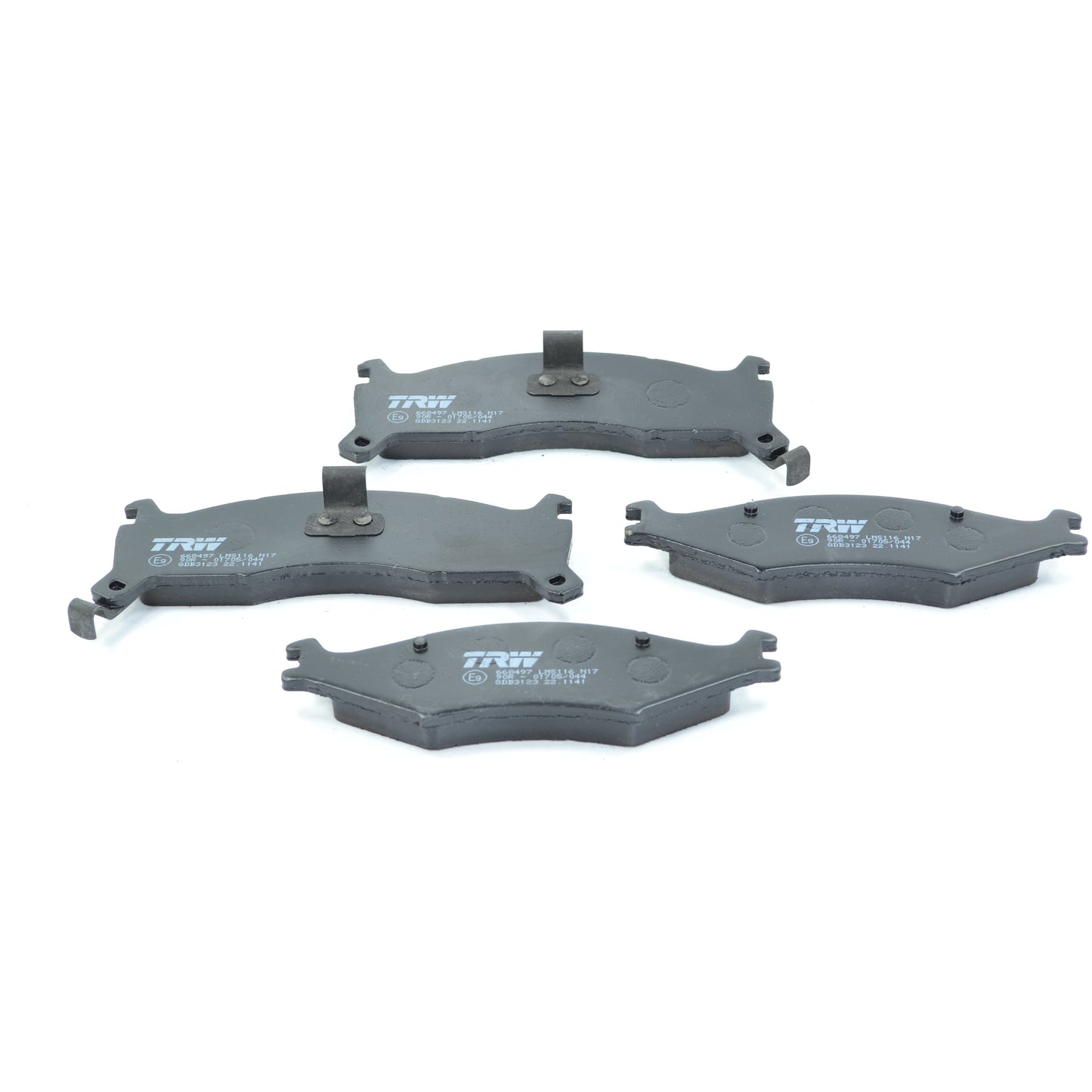 Pastilhas Freio Dianteira Antirruído Cotec - TRW - GDB3123 - (6)