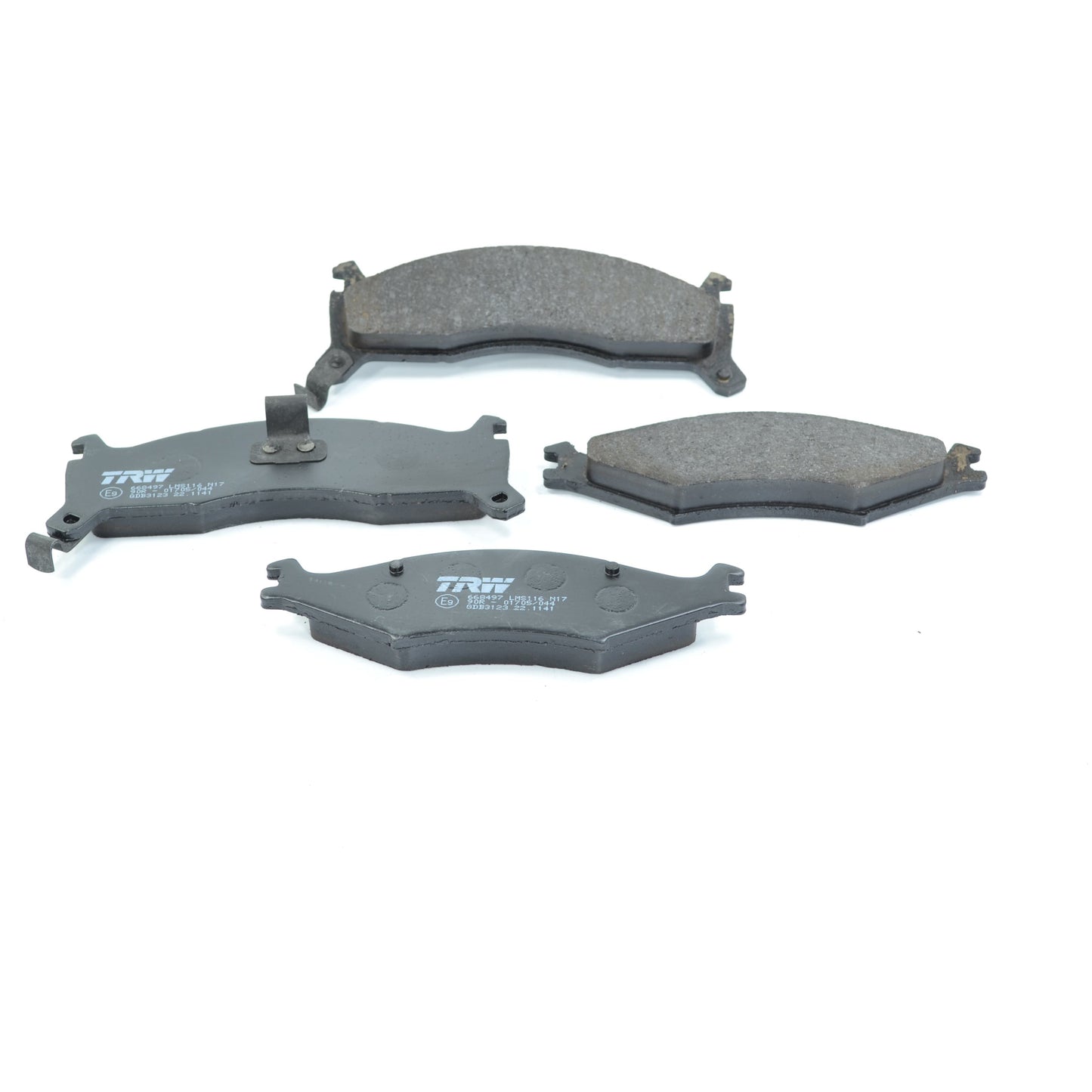 Pastilhas Freio Dianteira Antirruído Cotec - TRW - GDB3123 - (4)