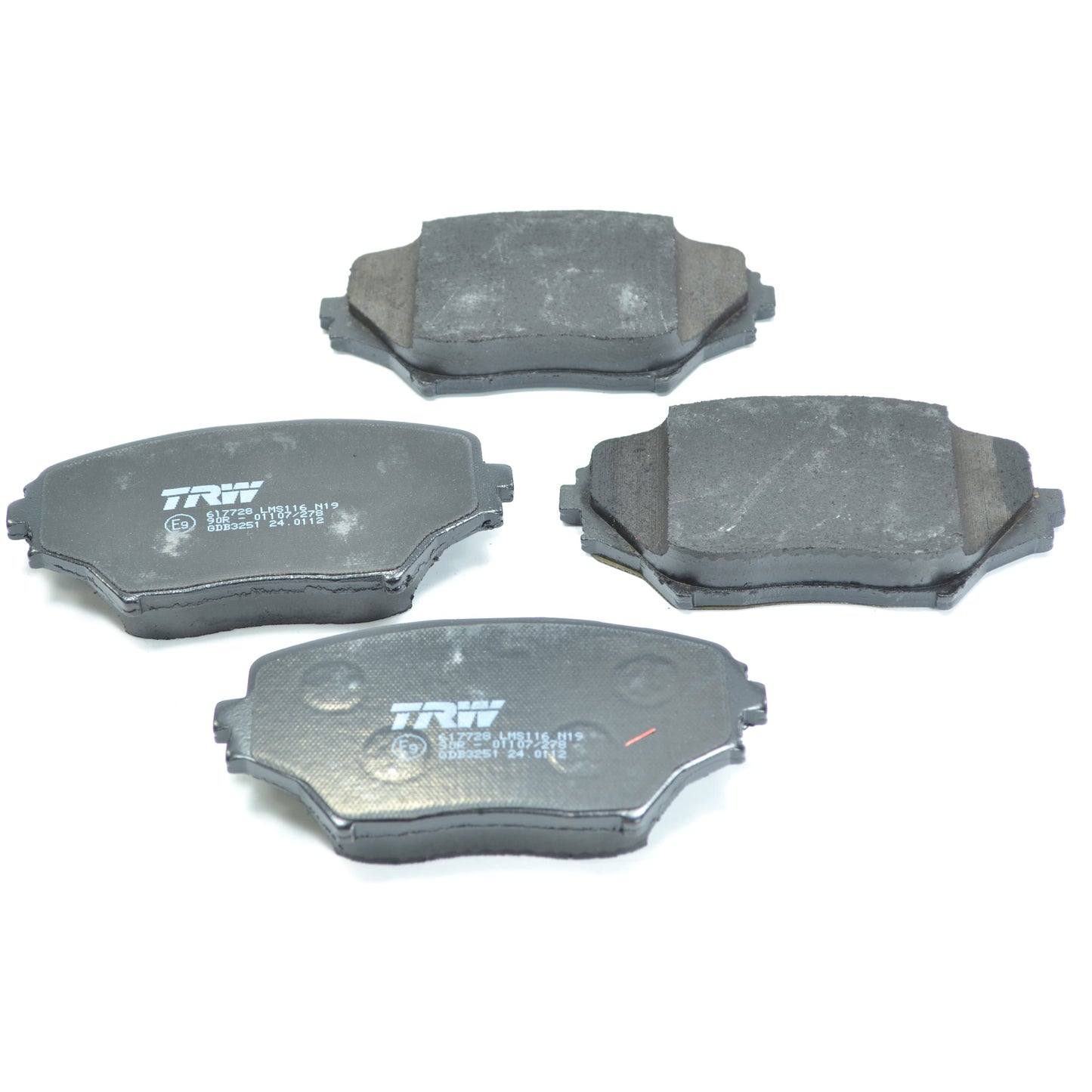 Pastilhas Freio Dianteira Antirruído Cotec - TRW - GDB3251 - (3)