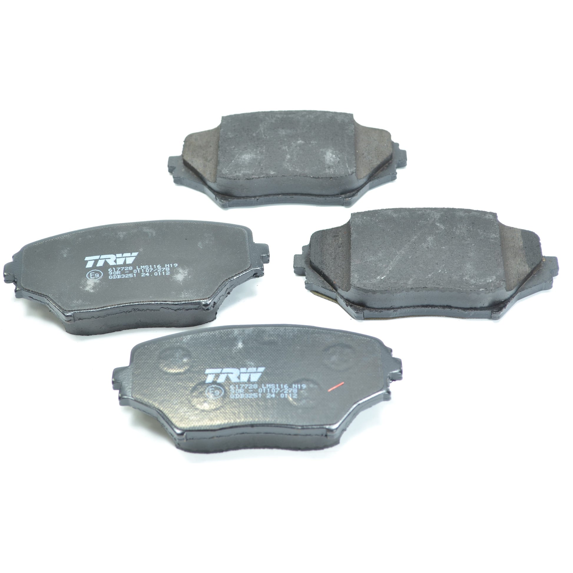 Pastilhas Freio Dianteira Antirruído Cotec - TRW - GDB3251 - (3)