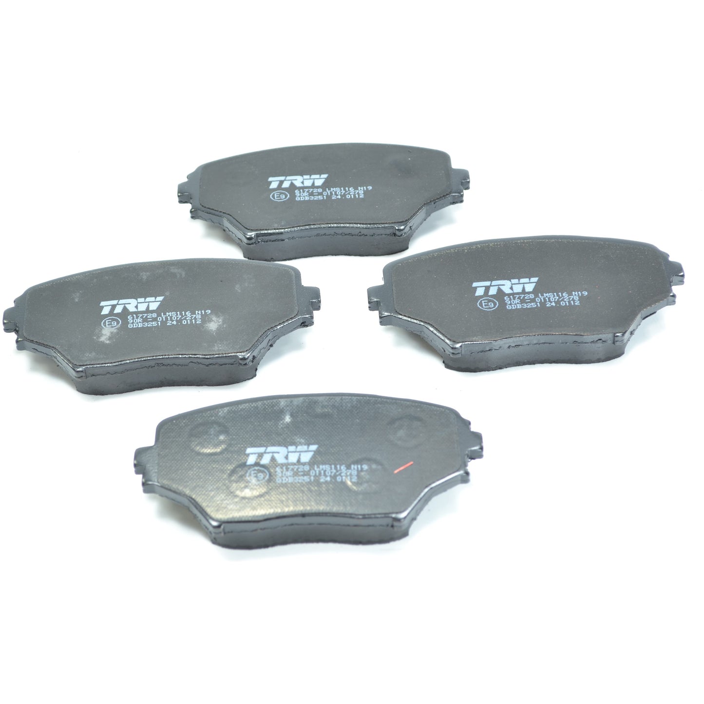 Pastilhas Freio Dianteira Antirruído Cotec - TRW - GDB3251 - (5)