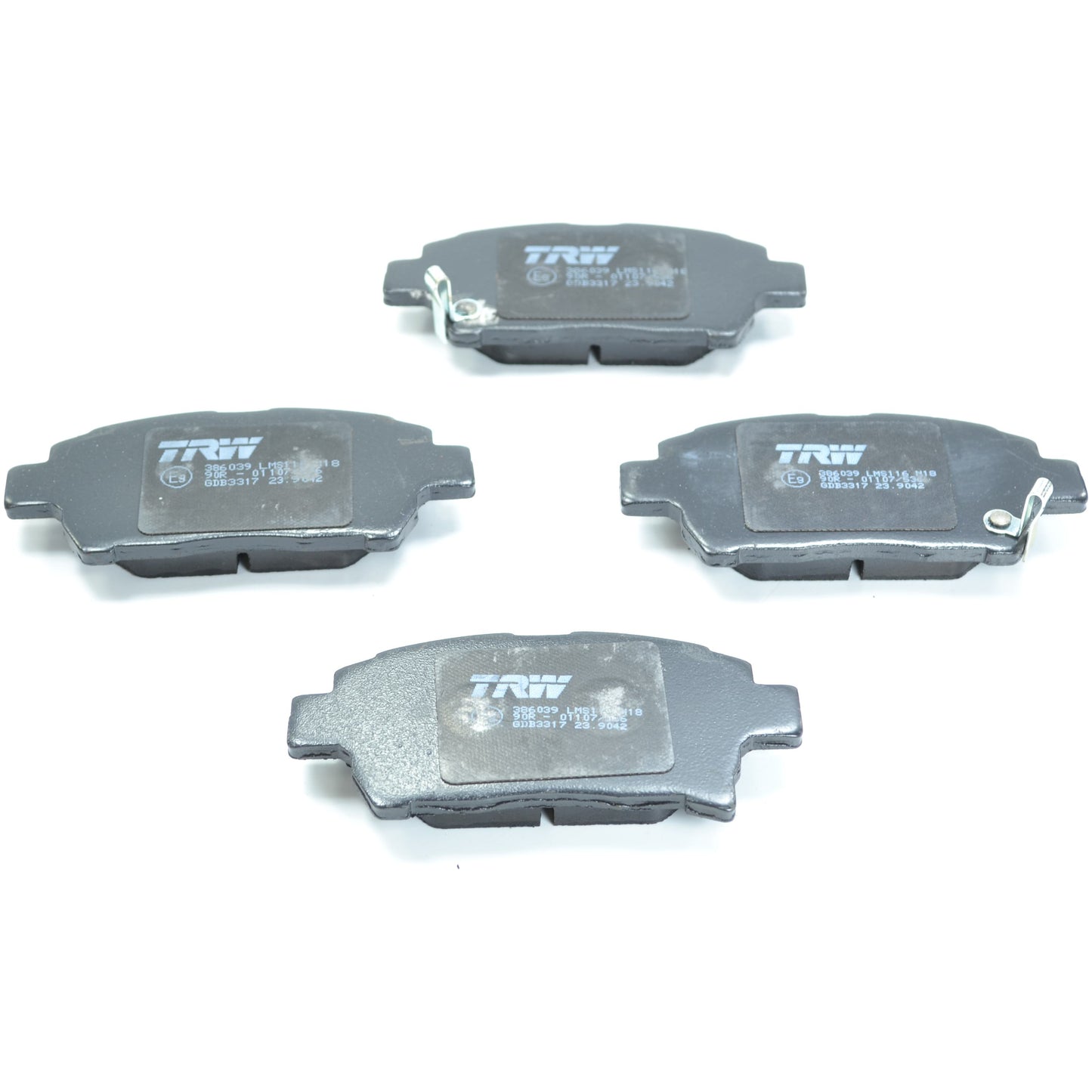 Pastilhas Freio Dianteira Antirruído Cotec - TRW - GDB3317 - (6)