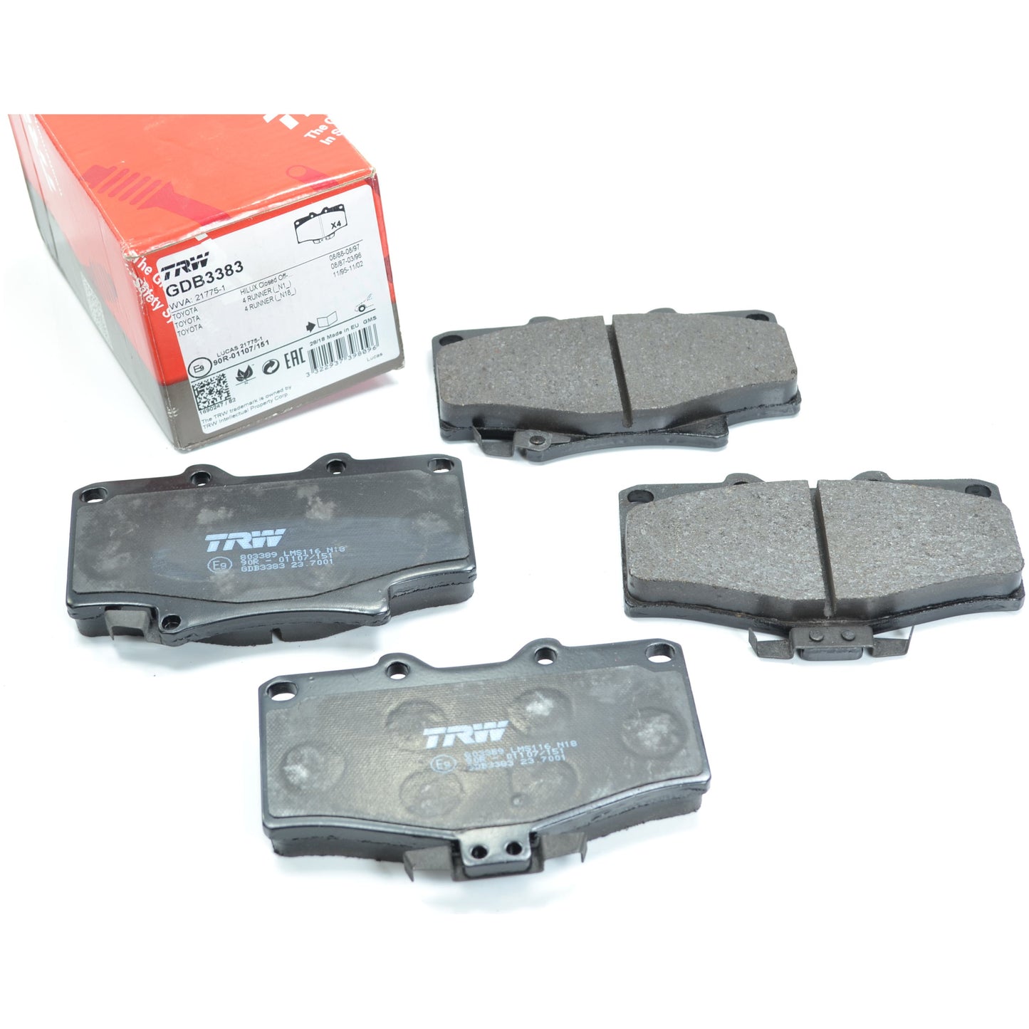 Kit Pastilha e Disco Dianteiro - TRW - GDB3383 - RCDI00920 - (5)