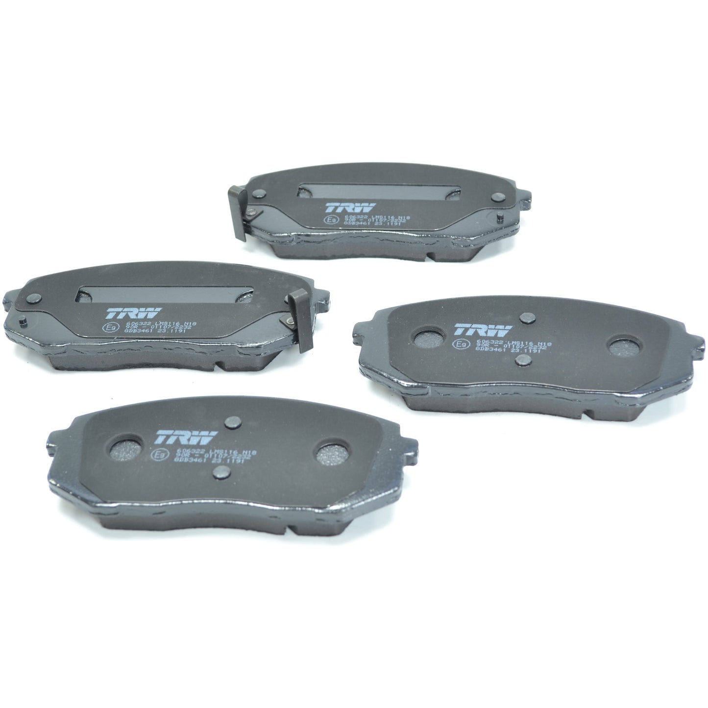 Pastilhas Freio Dianteira Antirruído Cotec - TRW - GDB3461 - (4)