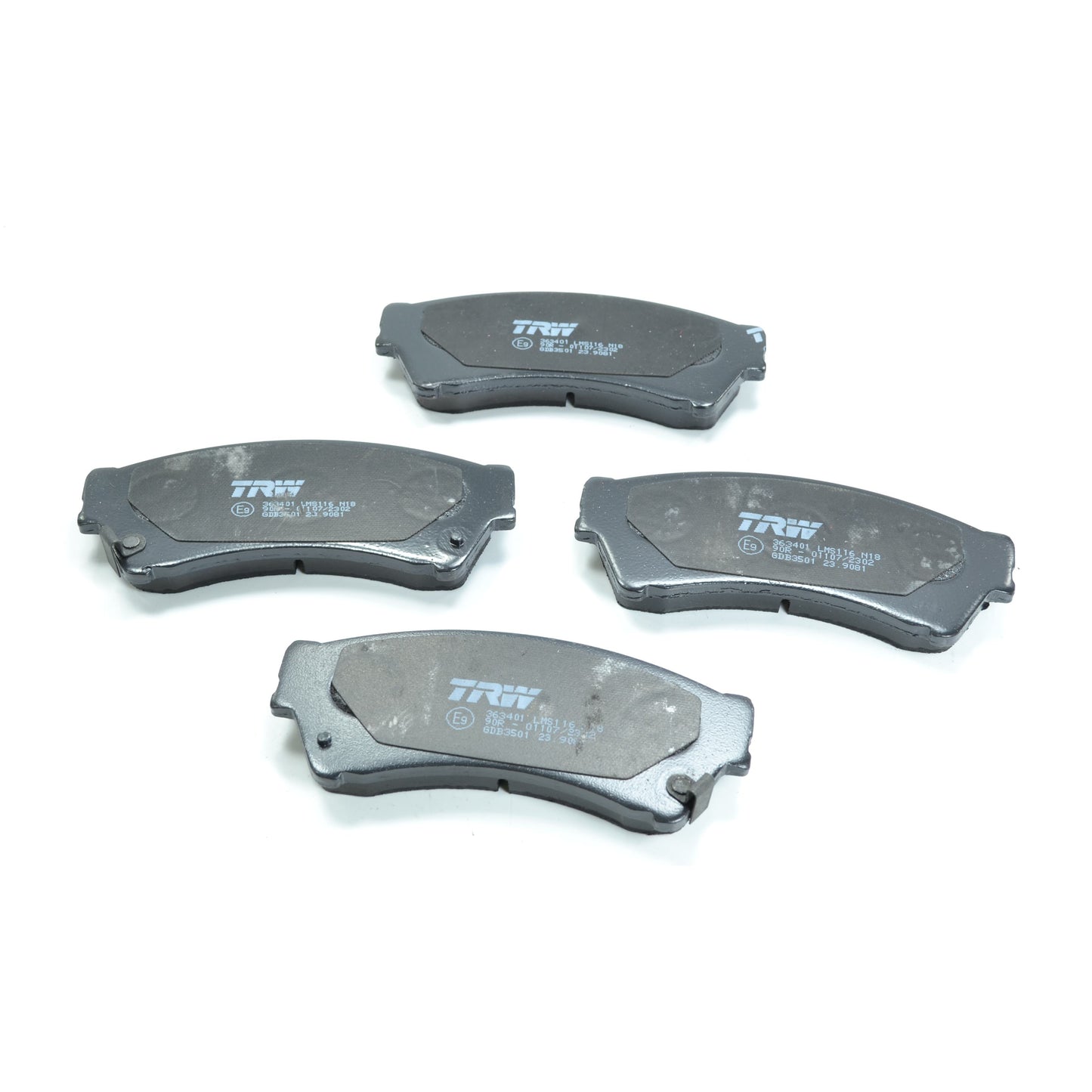 Pastilhas Freio Dianteira Antirruído Cotec - TRW - GDB3501 - (5)