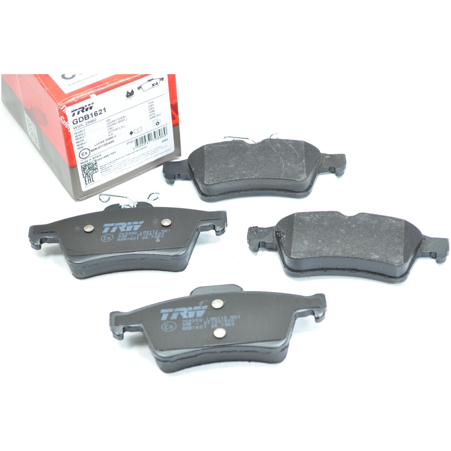 Kit Disco e Pastilha Traseira - TRW - GDB1621 - RPDI01920 - (2)