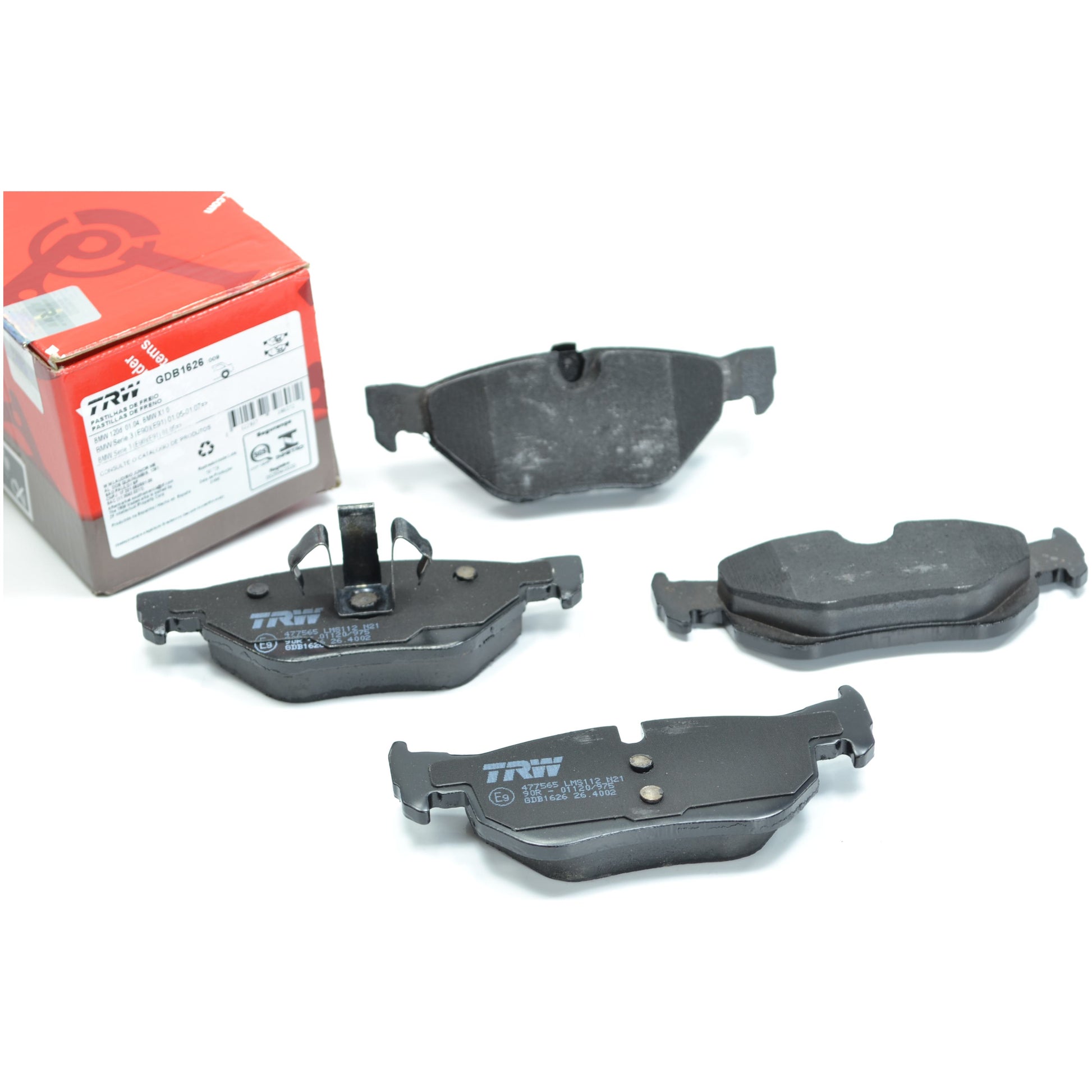 Kit Disco e Pastilha Traseira - TRW - GDB1626 - RCDI10120 - (2)