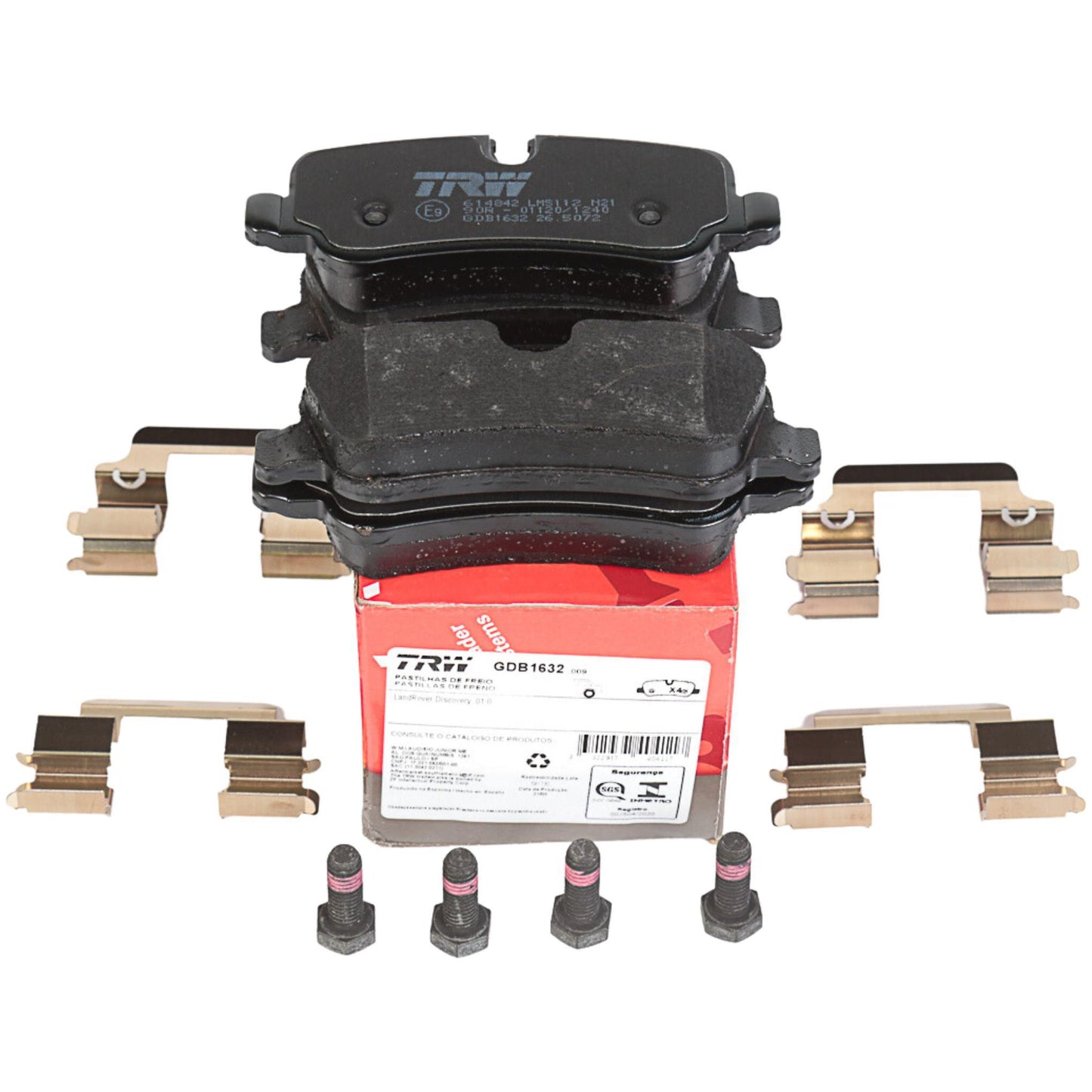 Kit Disco e Pastilha Traseira - TRW - GDB1632 - RCDI10100 - (9)